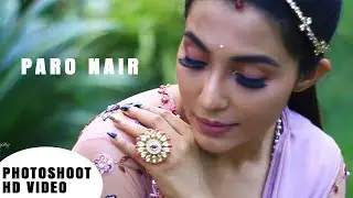 Actress Paro Nair looks hot in Saree Photoshoot HD Video | The Insight NOW