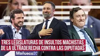 De Vox al PP:  tres legislaturas contaminadas de insultos machistas