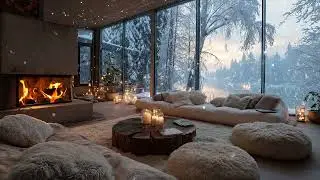 Cozy Frosty Piano Ambience | Tender Winter Melodies for Sleep, Study & Stress Relief