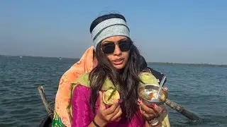 একদিনের সুন্দরবন ভ্রমন।মামার বাড়ির গাছে উঠে ডাব পেড়ে খাওয়া।নদীতে বসেই কাঁকড়া খাওয়া।#sundarban 