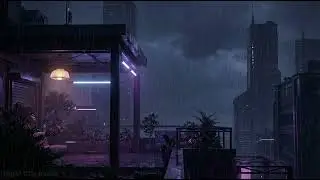 Rainfall Sanctuary &ndash; Dark Cyberpunk Night Synthwave Mix | Vol. 6