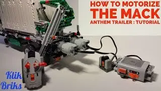 #KlikBriks Lego Technic MACK Anthem (RC MOD) l Instructions