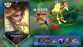 LUKAS COUNTER MAGE & MM‼️Ini Hero Wajib Pick Damage Gak Ngotak + Sustain