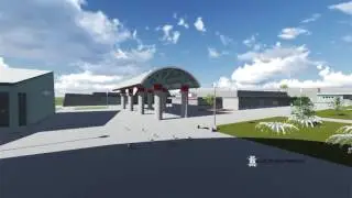 South High School 3D Walkthrough  ( Bakersfield, CA)