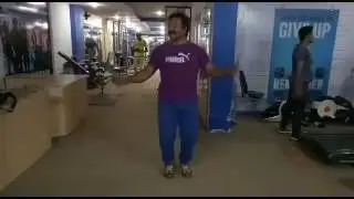 BELLARY MOHAN gym workout ,,warm up at least 10mins before lifting weights