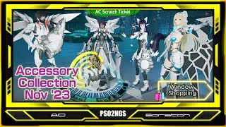 [PSO2NGS] AC Scratch Compilation: Accessory Collection Nov'23