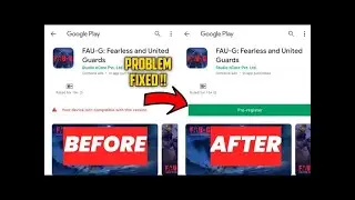 ( 100% PROBLEM FIX ) your device isn't compatible with this version | FAUG
