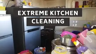 2020 EXTREME KITCHEN CLEANING| CLEAN MY KITCHEN WITH ME #Cleanmykitchen #cleankitchen
