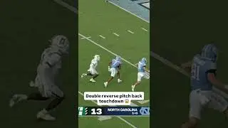 What a play call! 🤯 #unctarheels #uncfootball  #accfootball #shorts  #collegefootball #cfb #sports