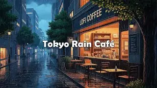 Tokyo Rain Café 🌧️ Cozy Lofi Ambience to Study, Chill, and Unwind