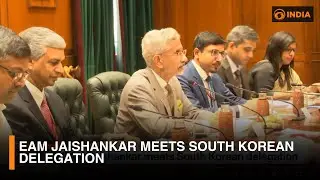 EAM Jaishankar meets South Korean delegation | DD India