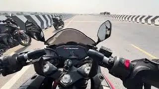 Babaj Pulsar rs200 😯top speed 172+ new rs200 2025😧🤘😎...