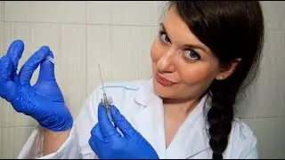 ASMR Ear Piercing Role Play for Relaxation
