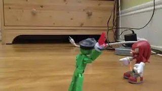 Knuckles vs. StikBots