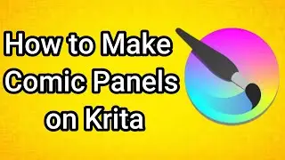 How to Make Comic Panels on Krita