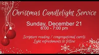 Candlelight Service 2025