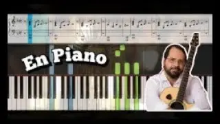 Martin Valverde Te quiero alabar tutorial piano