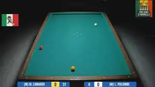 Michael Lunardi vs Luca Palombi – Parte 1 | 5 Birilli 🎱🇮🇹