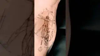 Soto Ink Tattoo Sesh #ghoodvibez #rybo #leonardodavinci #geometriclineart #inked #tattooartist #ink