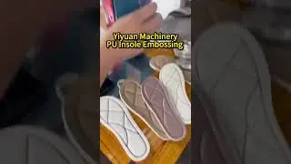 EVA PU PVC Insole Pad High Frequency Embossing Machine For Shoes #insoles #shoesmachine