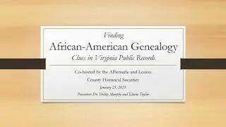 Finding African-American Genealogy Clues in Central Virginia Public Records