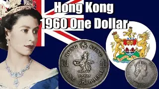 Hong Kong 1960 One Dollar, Colonial Coin. | Coin Collecting #16