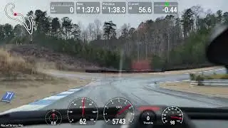 Atlanta Motorsports Park - Cayman S 3.4 stock - Michelin PS4S