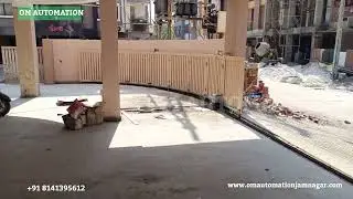 Latest Automatic Curve Sliding Gate | Remote Gate | Folding Gate | OM AUTOMATION JAMNAGAR