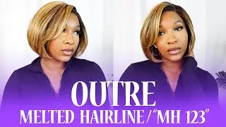 Парик Outre Melted Hairline Glueless HD Lace Parting Front Wig - MH 123 | EBONYLINE.COM