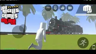 A big train in Los Angeles Crimes😱🚂