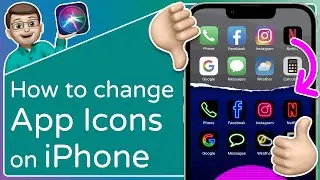 Как изменить значки приложений на iPhone (без баннера с ярлыками!)