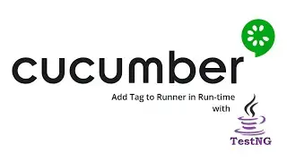 5. Cucumber Framework || Пользовательский TestNG Runner || Добавить тег к Runner в среде выполнения.