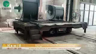 Anti-explosion Platform Structure Electric Rail Transfer Cart#tech #manufacturing #customized