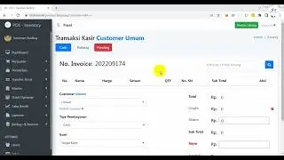 Aplikasi Sistem POS Kasir Fitur Transaksi Pending Customer - POS Kasir Fitur Transkasi DRAF