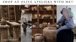 OLIVE ATELIERS: ПОКУПАЙТЕ СО МНОЙ || АНТИКВАРНЫЙ МАГАЗИН СО МНОЙ || ВИНТАЖНЫЙ ДЕКОР ДЛЯ ДОМА || Д...