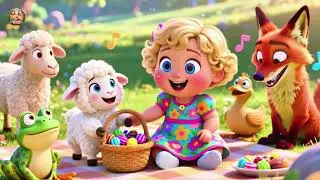 Baby Animals with the Fox 🦊🐾 Fun Animal Song for Kids | Cute Forest Adventure Rhyme