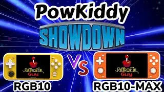 PowKiddy RGB10 VS RGB10-Max WHICH IS BETTER?? Handheld Video Game Console Comparison - RetroPie Guy