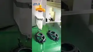 high efficient Automatic 4 axis glue dispenser robot #robots #dispensing #automation  #machine
