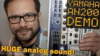 YAMAHA AN200 Groove Box demo - half an AN1X, twice an EX5