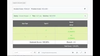 CodeChef February Long Challenge 2022 || Chef and NextGen || HELIUM3 || Solution for free