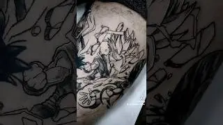 ⚡ TEEN GOHAN SSJ2 ⚡ DRAGON BALL TATTOO