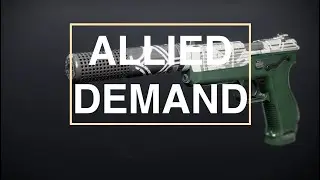 Allied Demand | PVP Review & Gameplay | Season of Plunder | Destiny 2