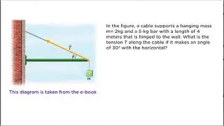 Static Equilibrium Involving Torque
