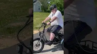 First ride on the Lectric XP Trike!!