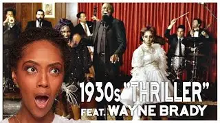 FIRST TIME REACTING TO | Thriller - Michael Jackson (1930s Jazz Cover) ft. Wayne Brady (PMJ)