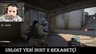 UNLOST CSGO REKABETÇİ YENİ DUST 2 w/ ALP, DİRENCAN, EVRİM, BERK RİP TEPE (21.10.2017)