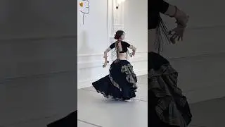 American Tribal Style/FCBD style solo #americantribalstyle #fcbdstyle #fatchancebellydancestyle