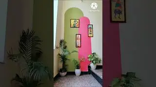 Boho Wall Art | Arch Wall Art | Geometric Wall Mural #shorts #short #youtubeshorts #shortvideo 🔥🔥