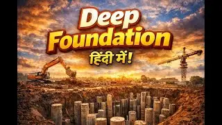 What is Deep Foundation? | in Hindi | Deep foundation kya hota hai? | Civil Engineering