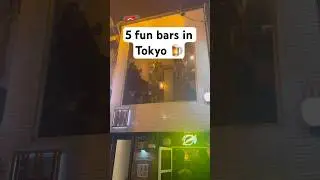 5 fun Tokyo bars to visit! 🍺